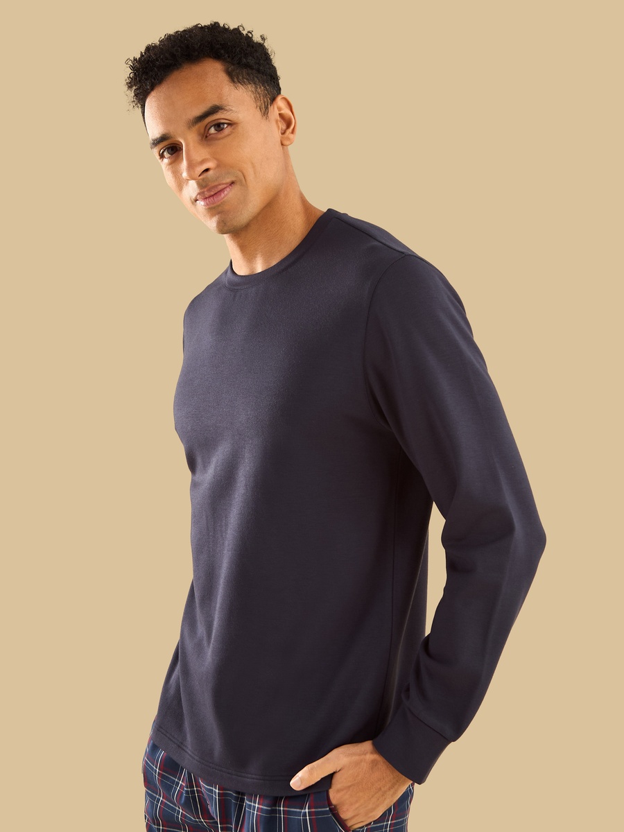 Thermal Crew Neck Sweatshirt