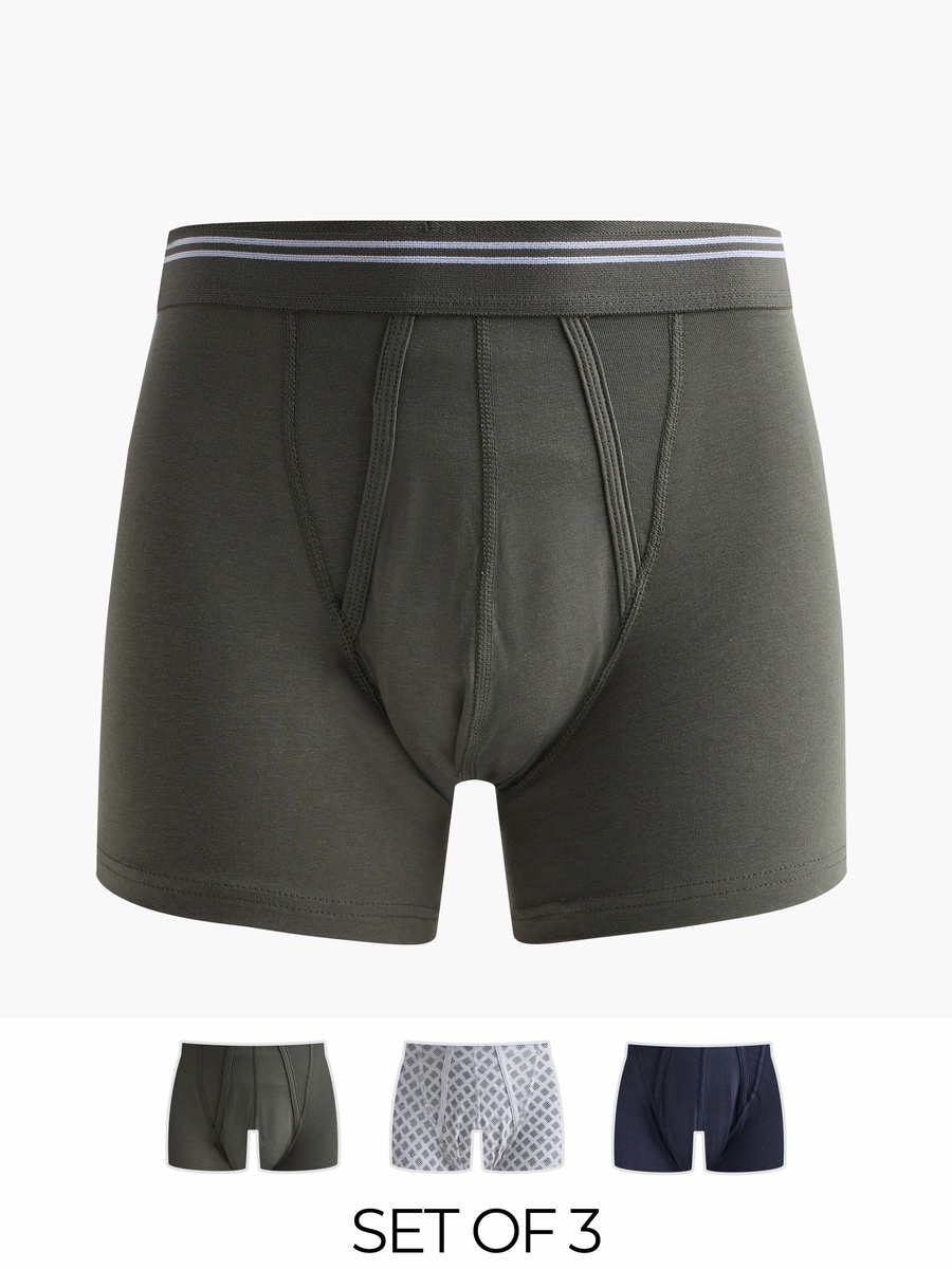 Pack of 3 - Assorted A-Front Trunks