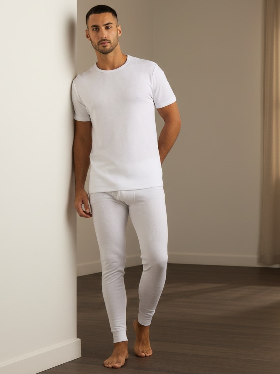 Ribbed Thermal T-Shirt