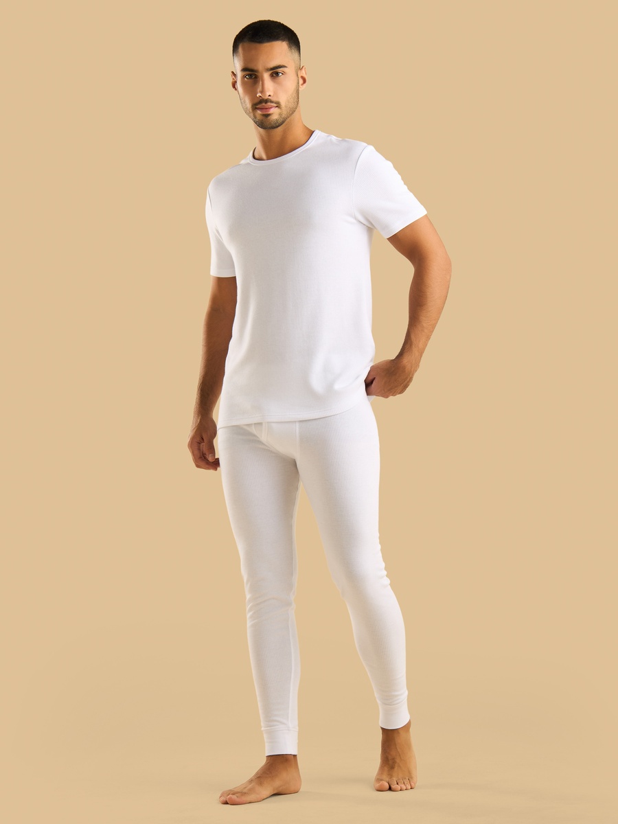 Ribbed Thermal T-Shirt