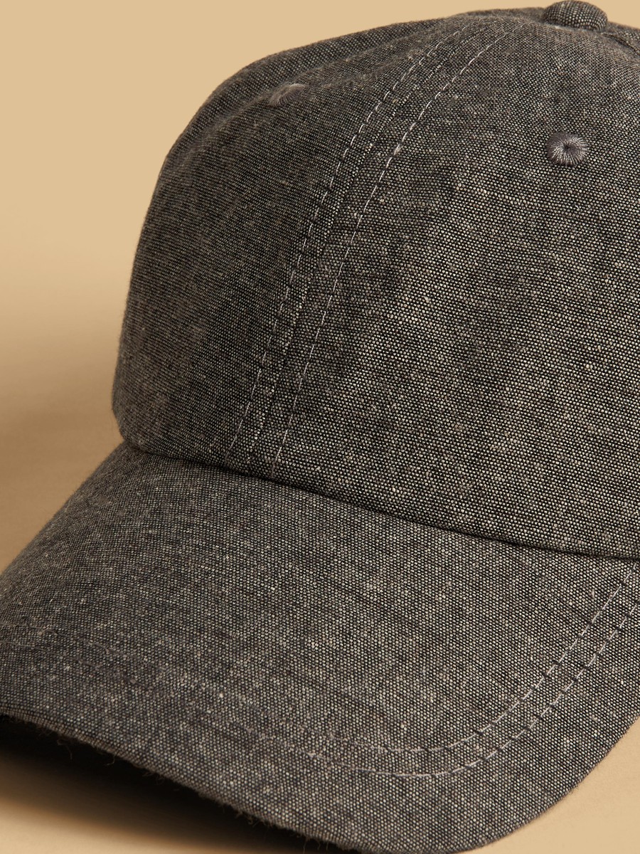 Cap with Hook and Loop Strap Closure