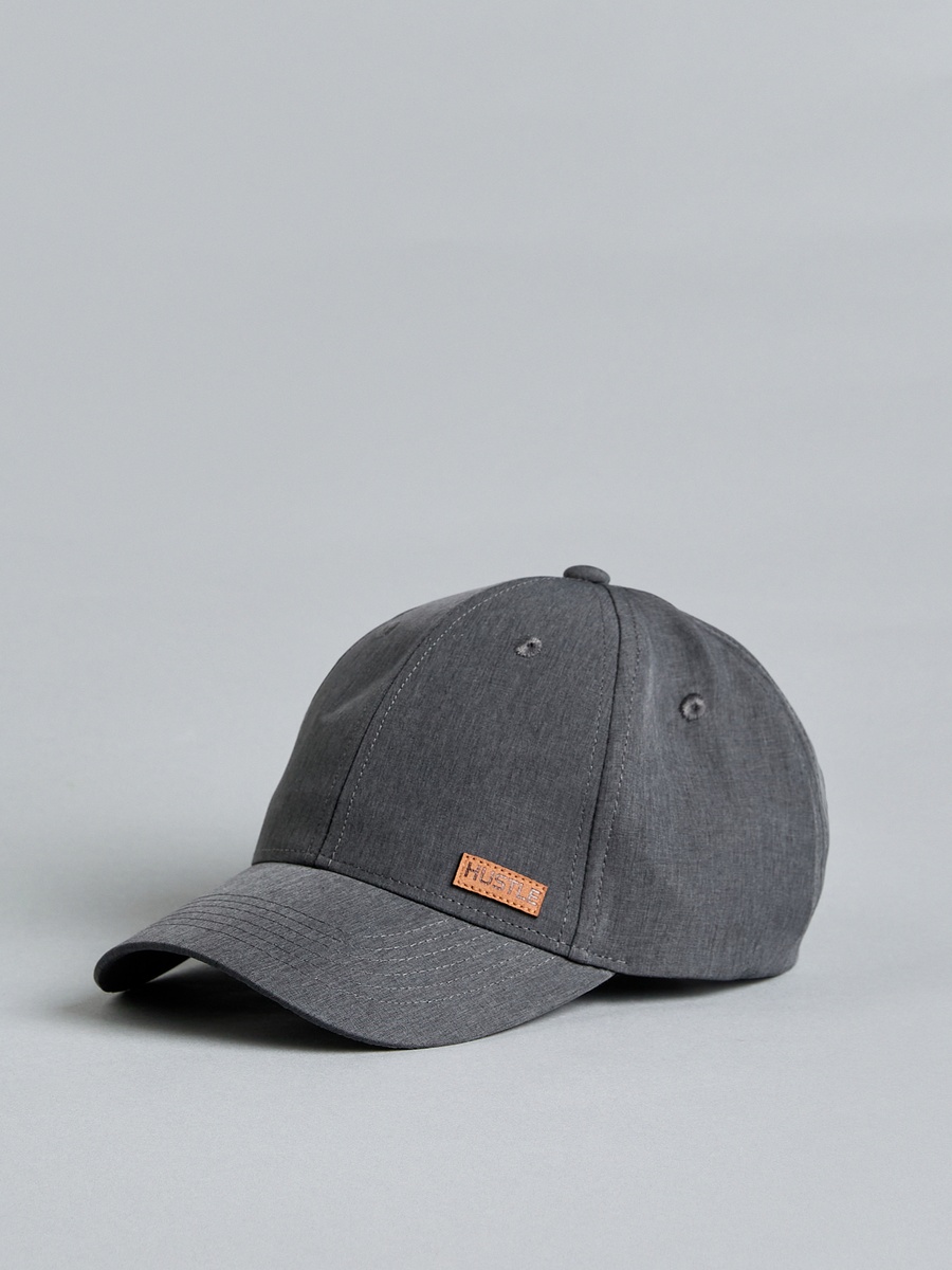 Plain Cap with Buckled Strap Closure