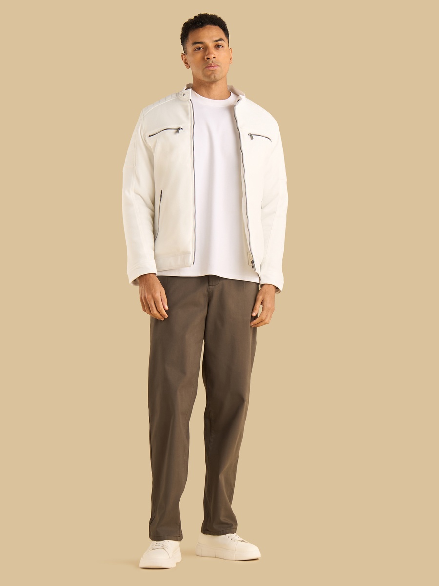 Pique Biker Jacket