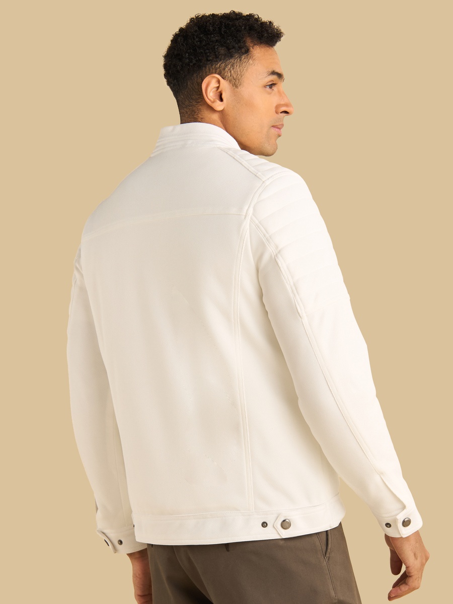Pique Biker Jacket
