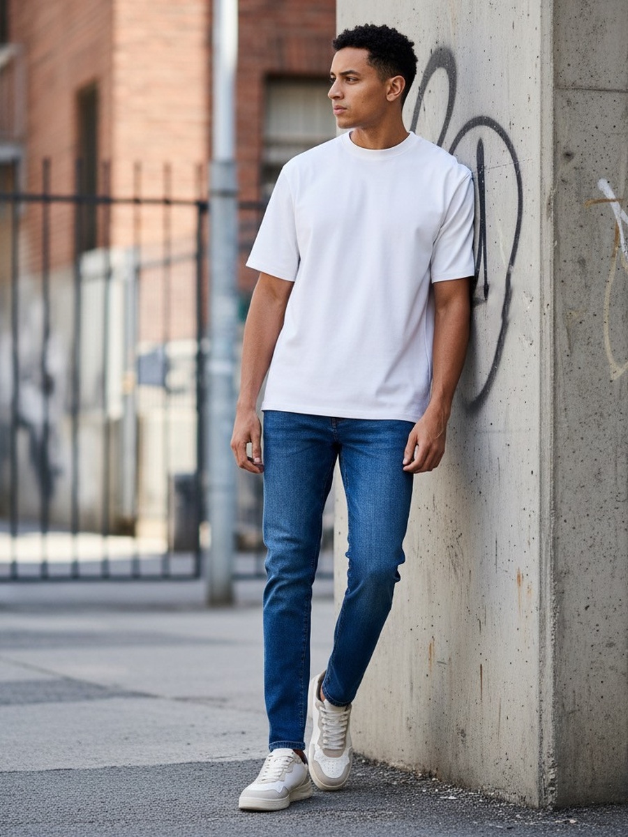 Skinny Fit Mid-Rise Stretchable Jeans