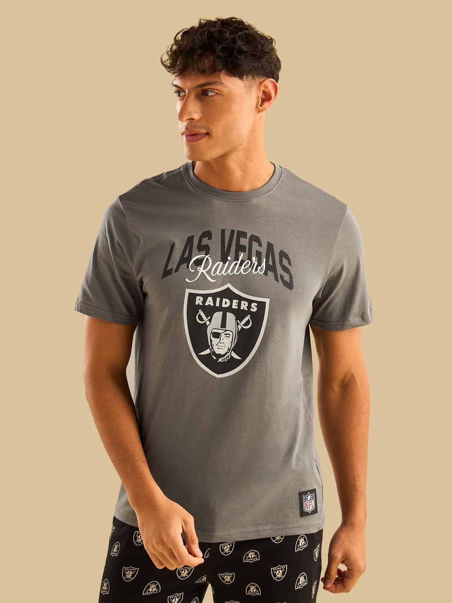 Las Vegas Raiders Print Pyjama Set