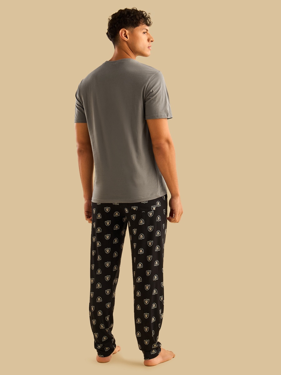 Las Vegas Raiders Print Pyjama Set