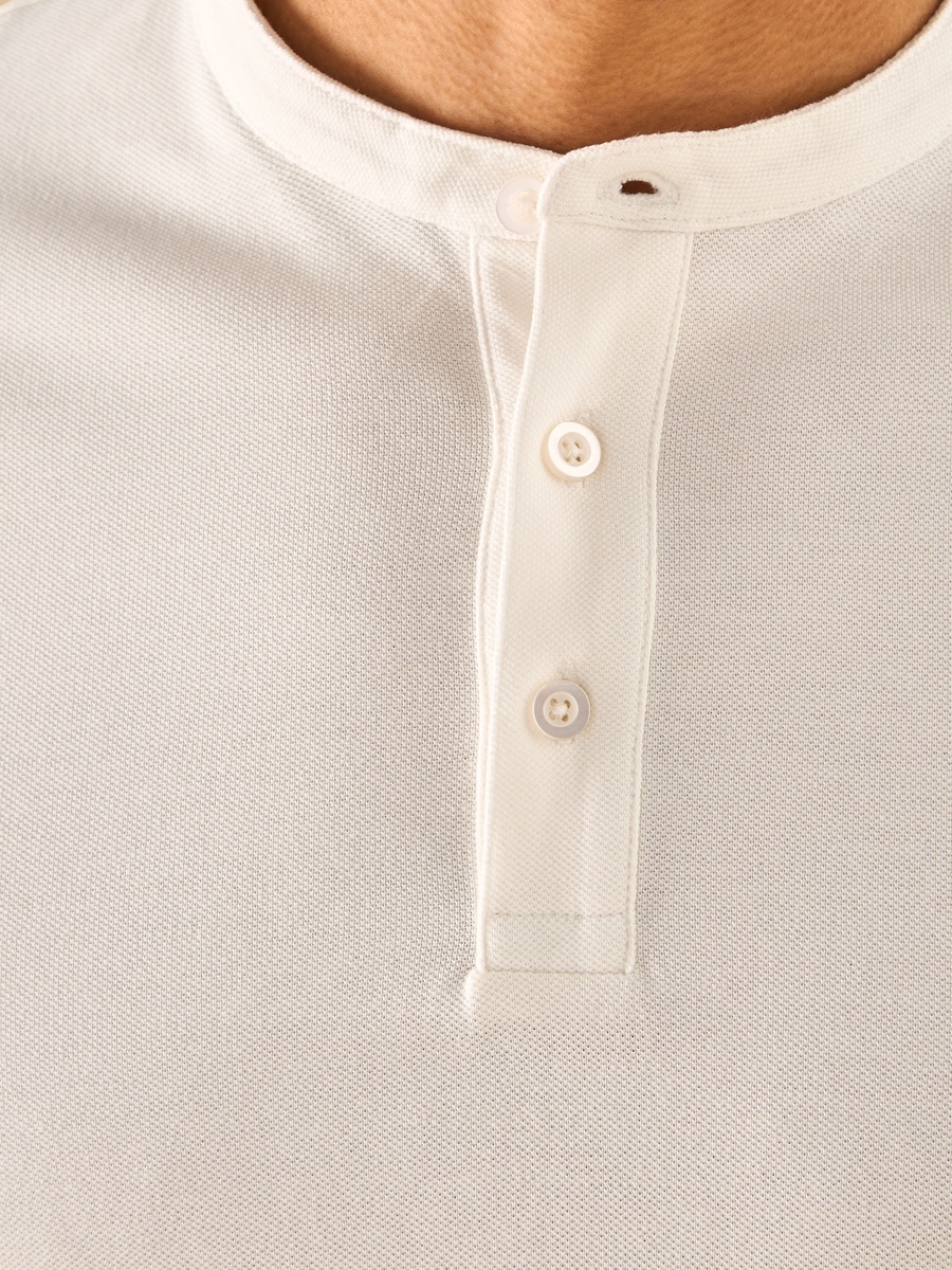 Mandarin Collar T-Shirt