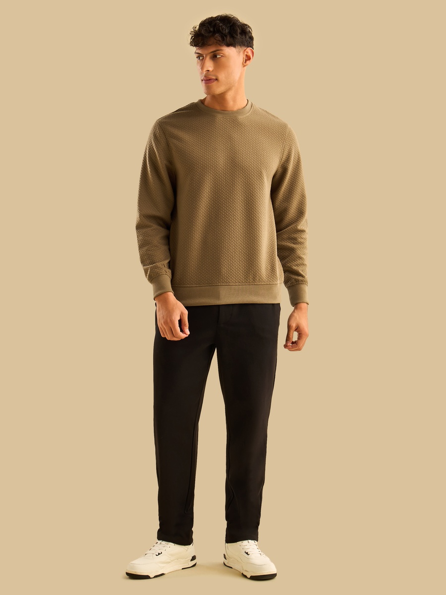Quilted Sweatshirt