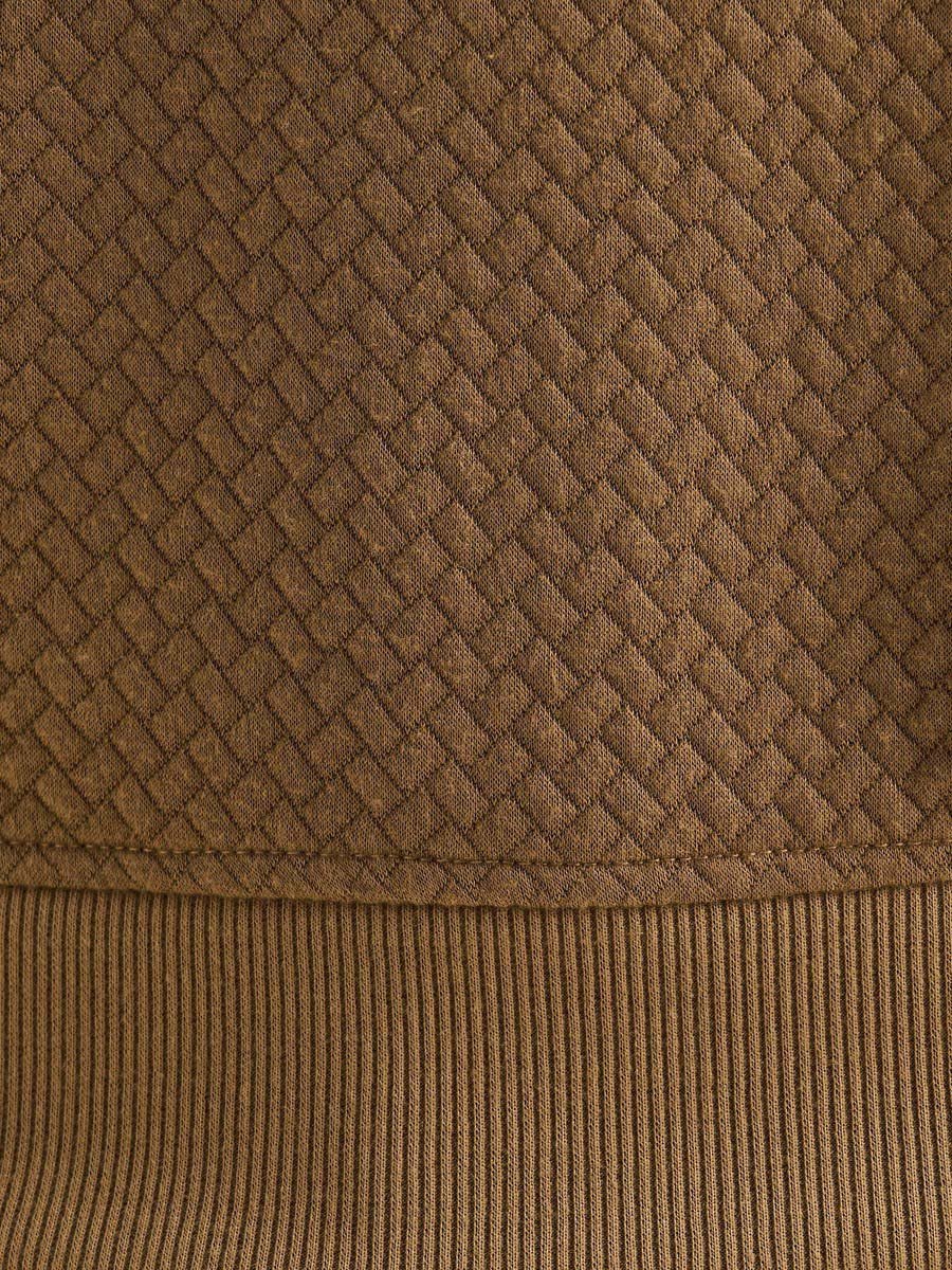 Quilted Sweatshirt