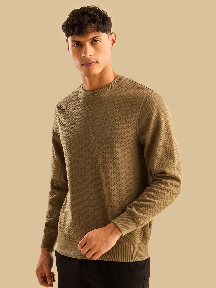 Quilted Sweatshirt