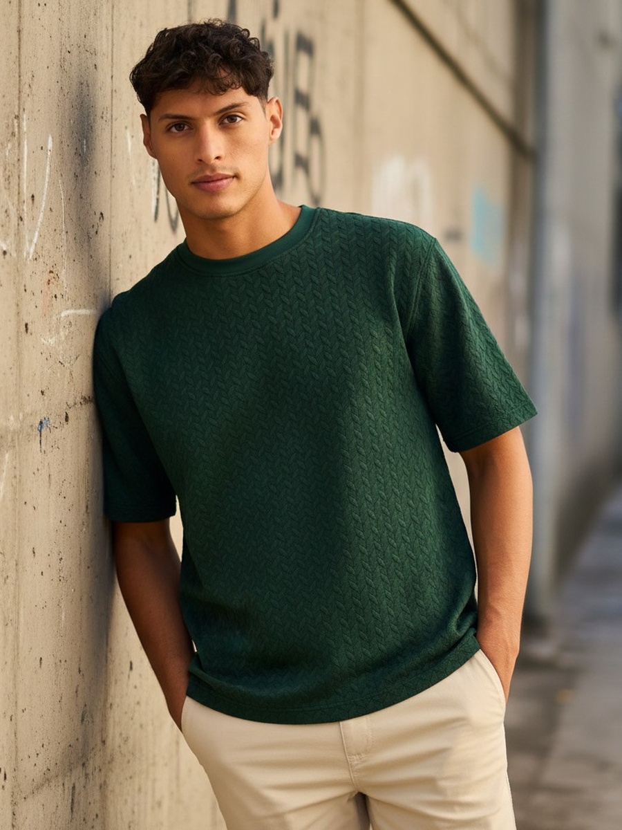 Textured T-Shirt