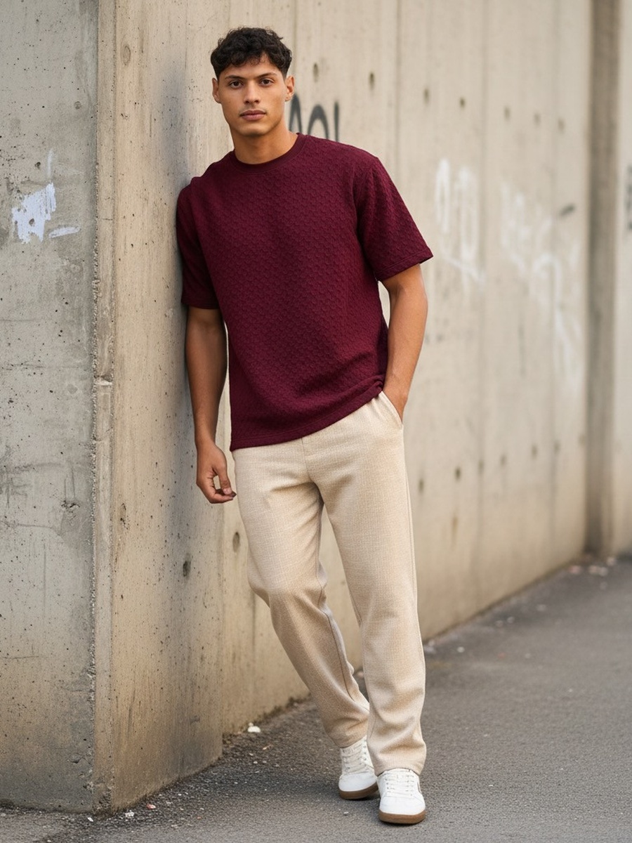 Textured T-Shirt