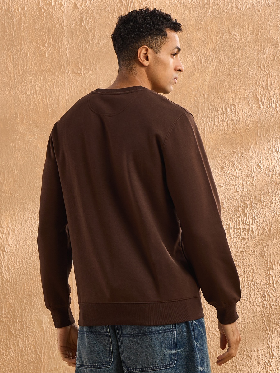 Embroidered Fleece Sweatshirt