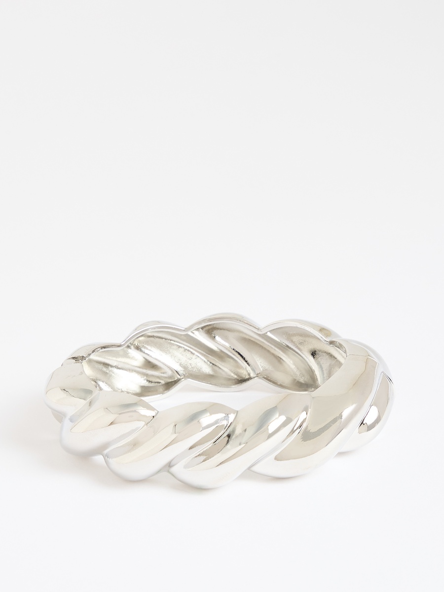Metallic Braided Bangle