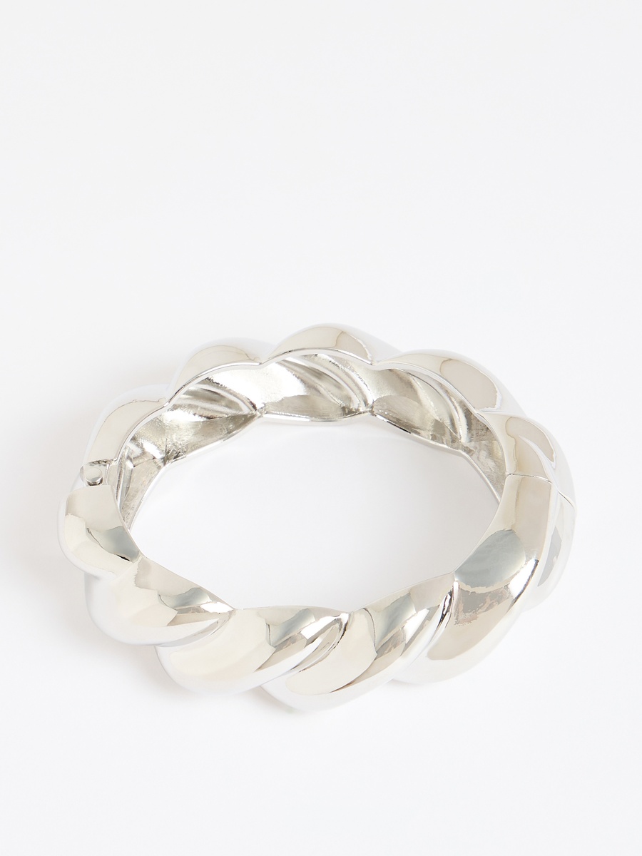Metallic Braided Bangle