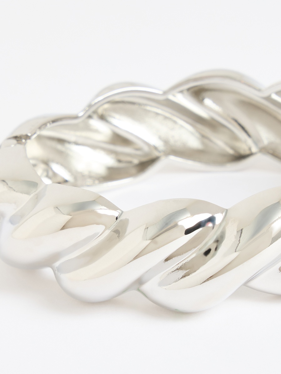 Metallic Braided Bangle