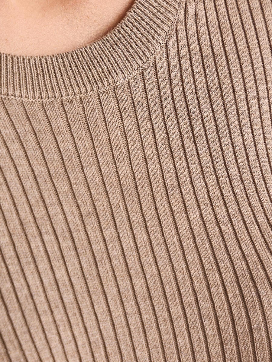 Ribbed Midi Dress