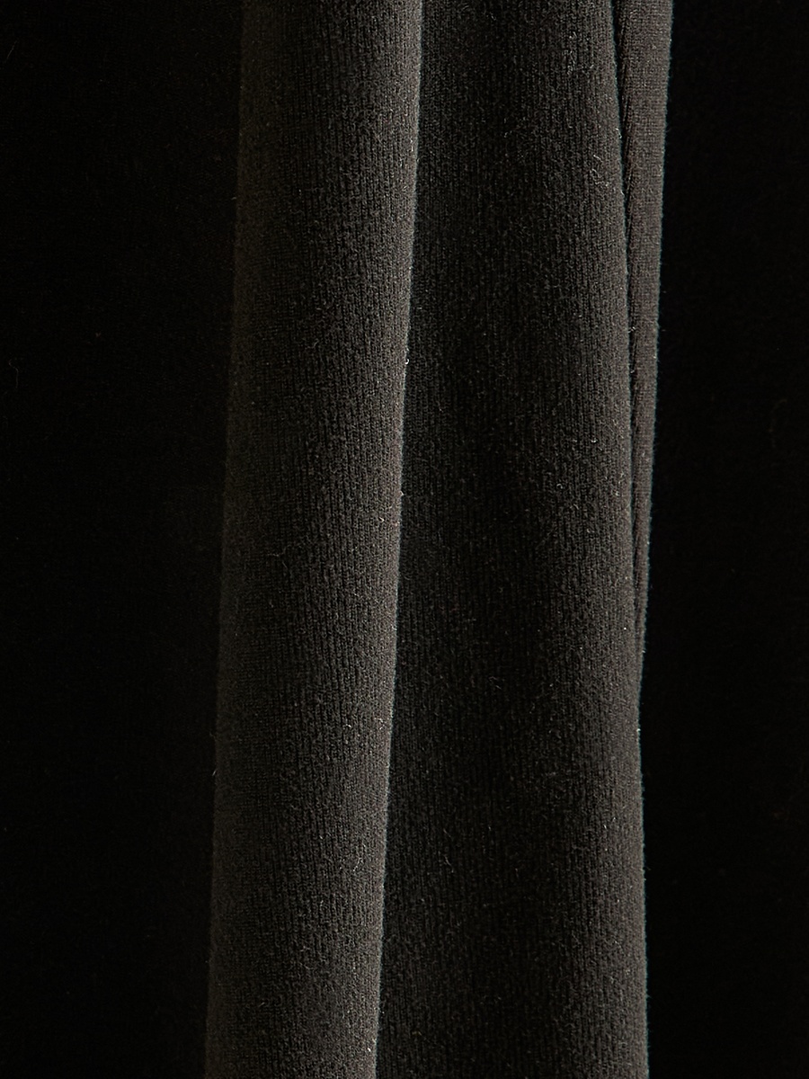 Panelled V Neck Viscose Dress