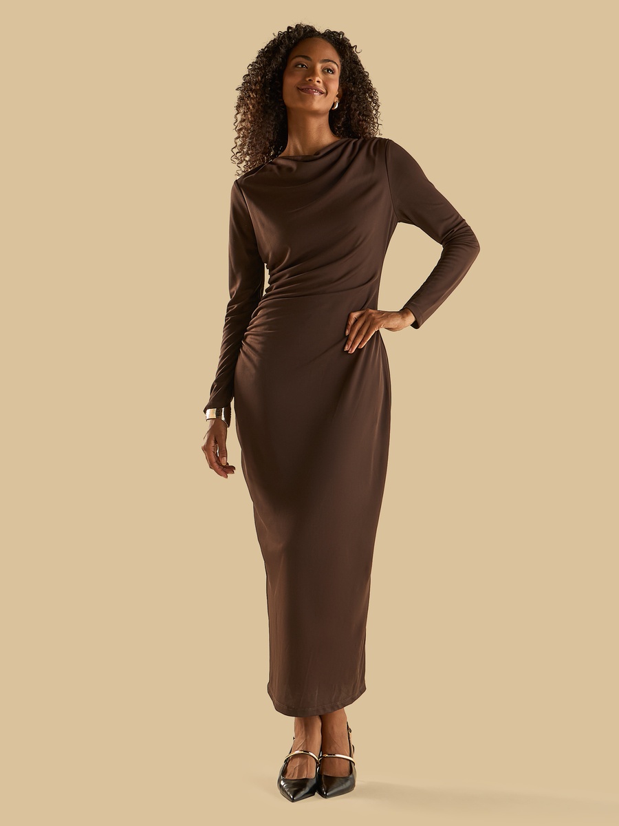 Shirred Detail Dress