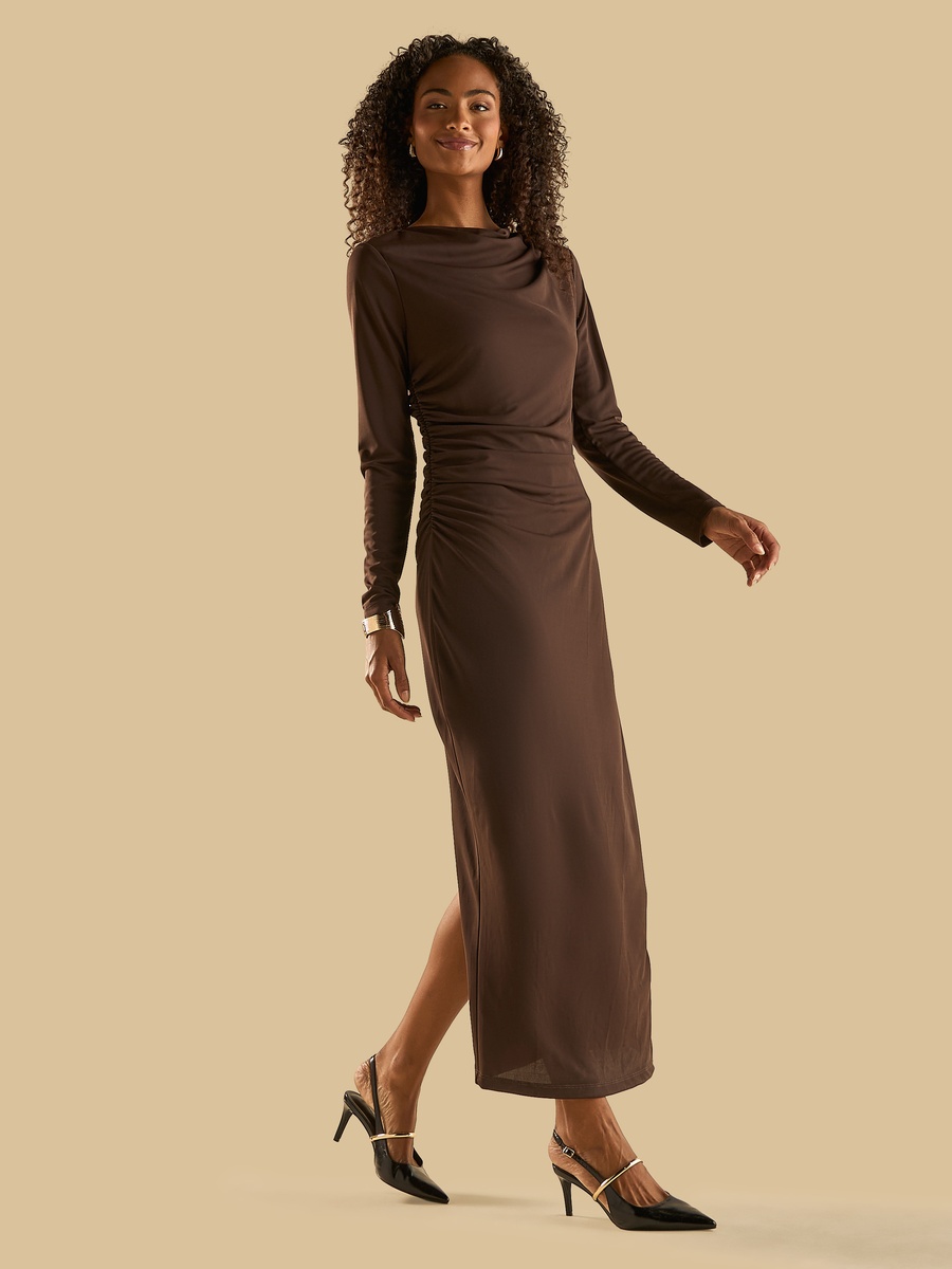 Shirred Detail Dress
