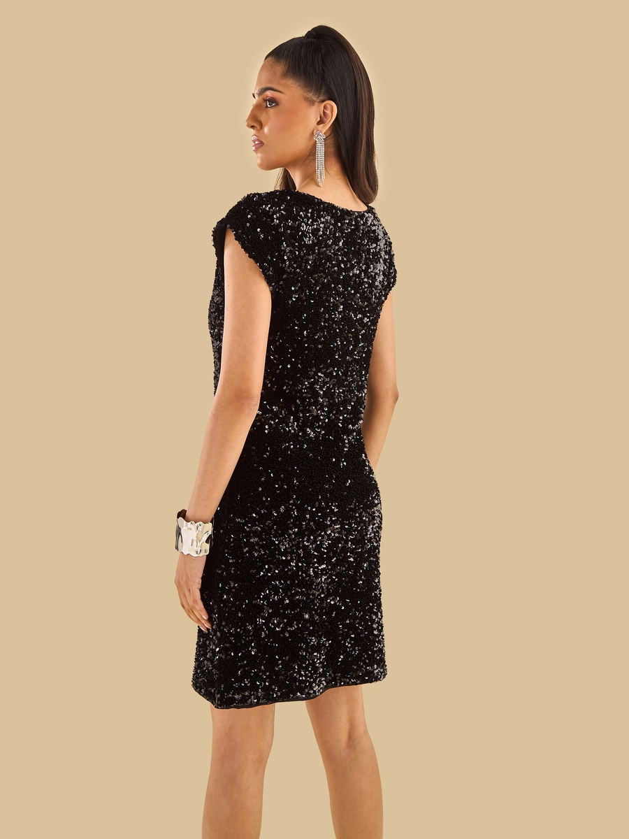 Sequin Embellished Dress