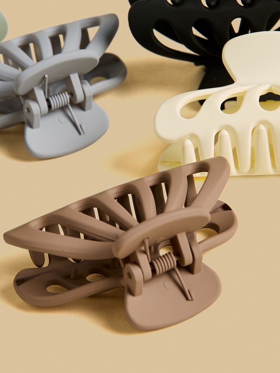 Pack of 6 - Plain Hair Clamp