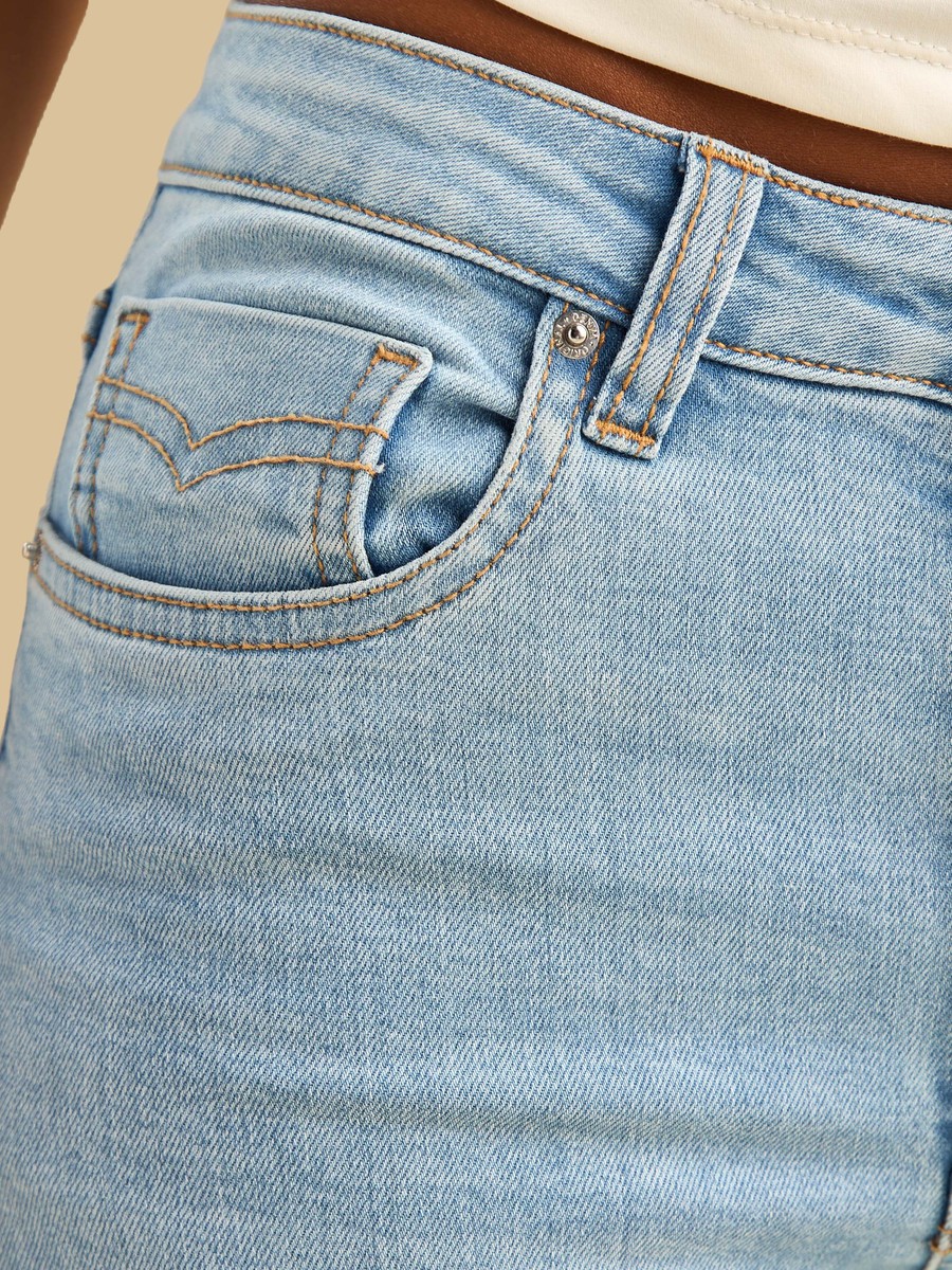 Cropped Flared Jeans