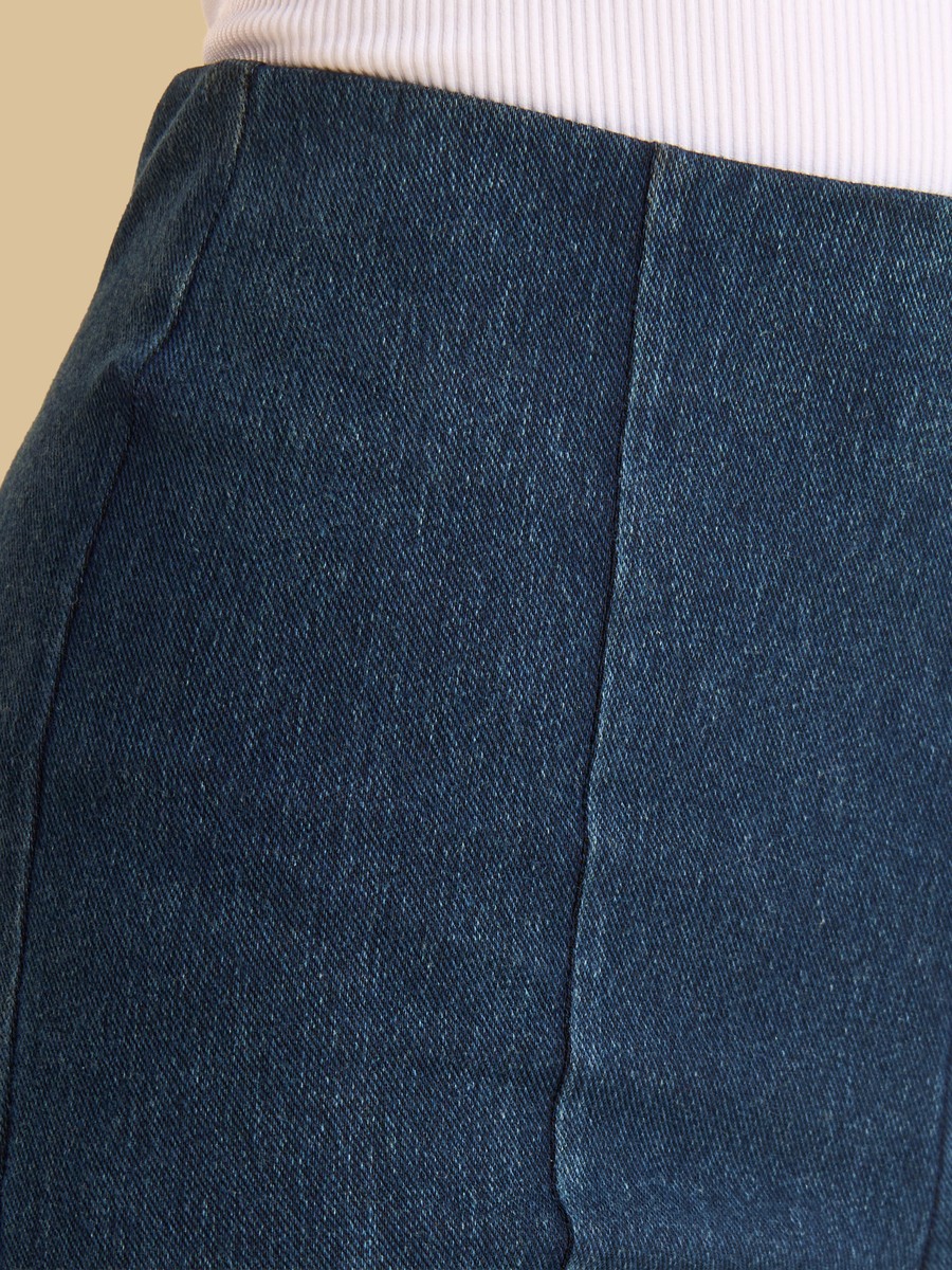 Panelled Flared Jeggings