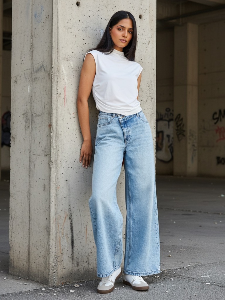 Wide Leg Jeans