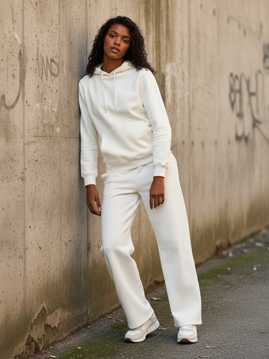 Wide Leg Track Pants