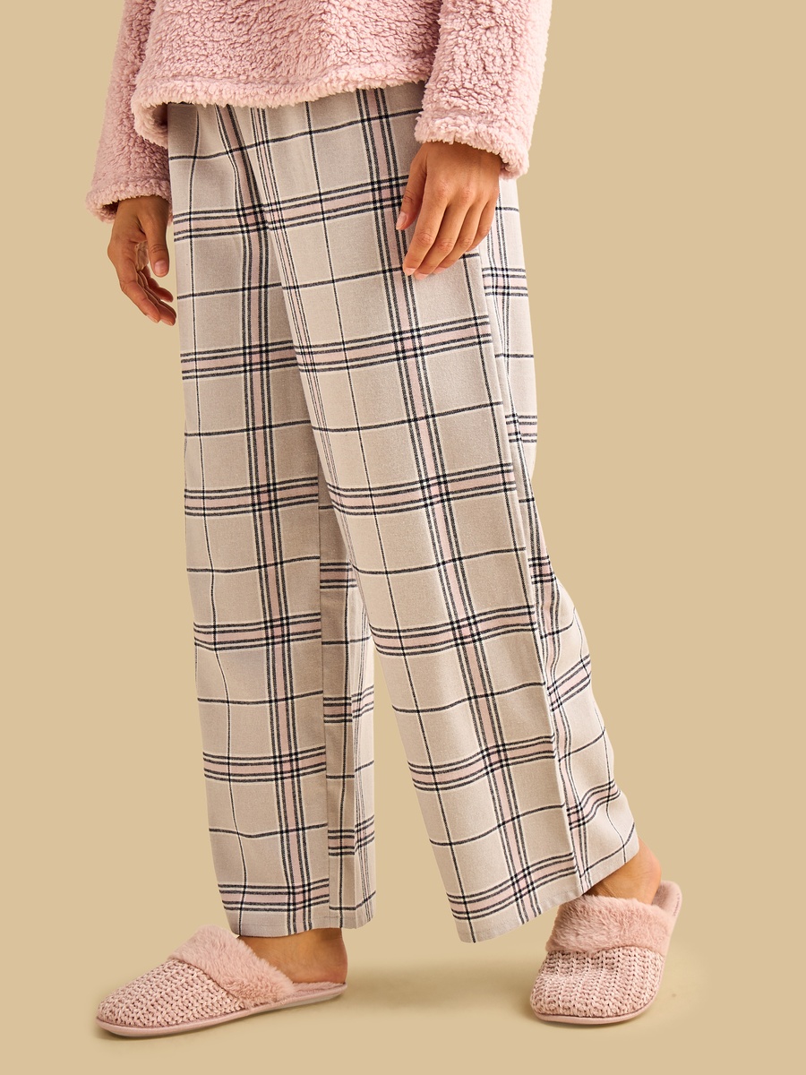 Fleece Textured Pyjama Set
