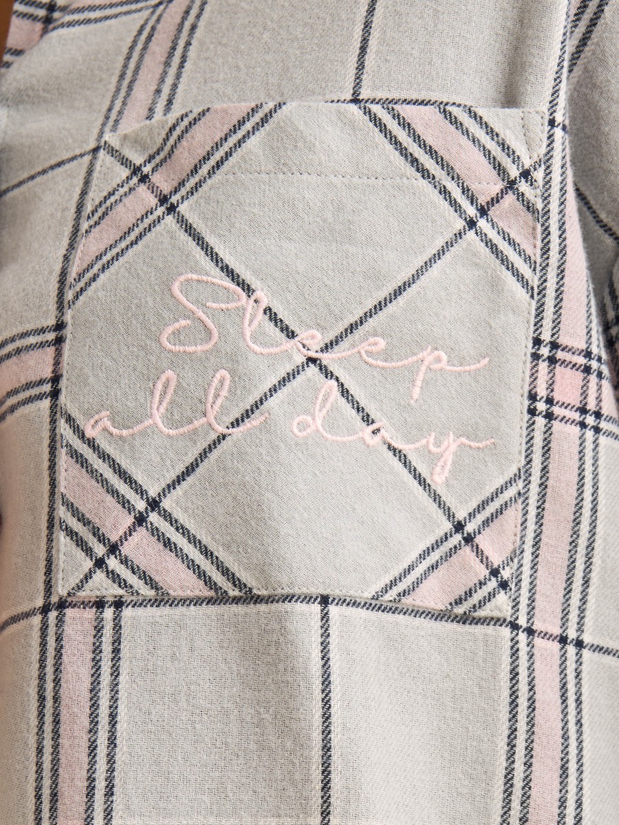 Checked Cotton Pyjama Set