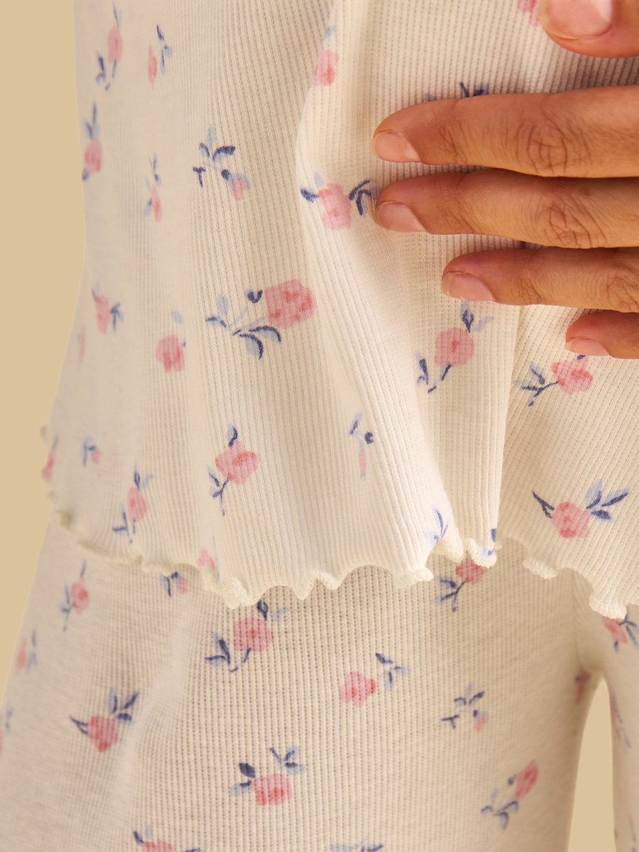 Floral Print Maternity Pyjama Set