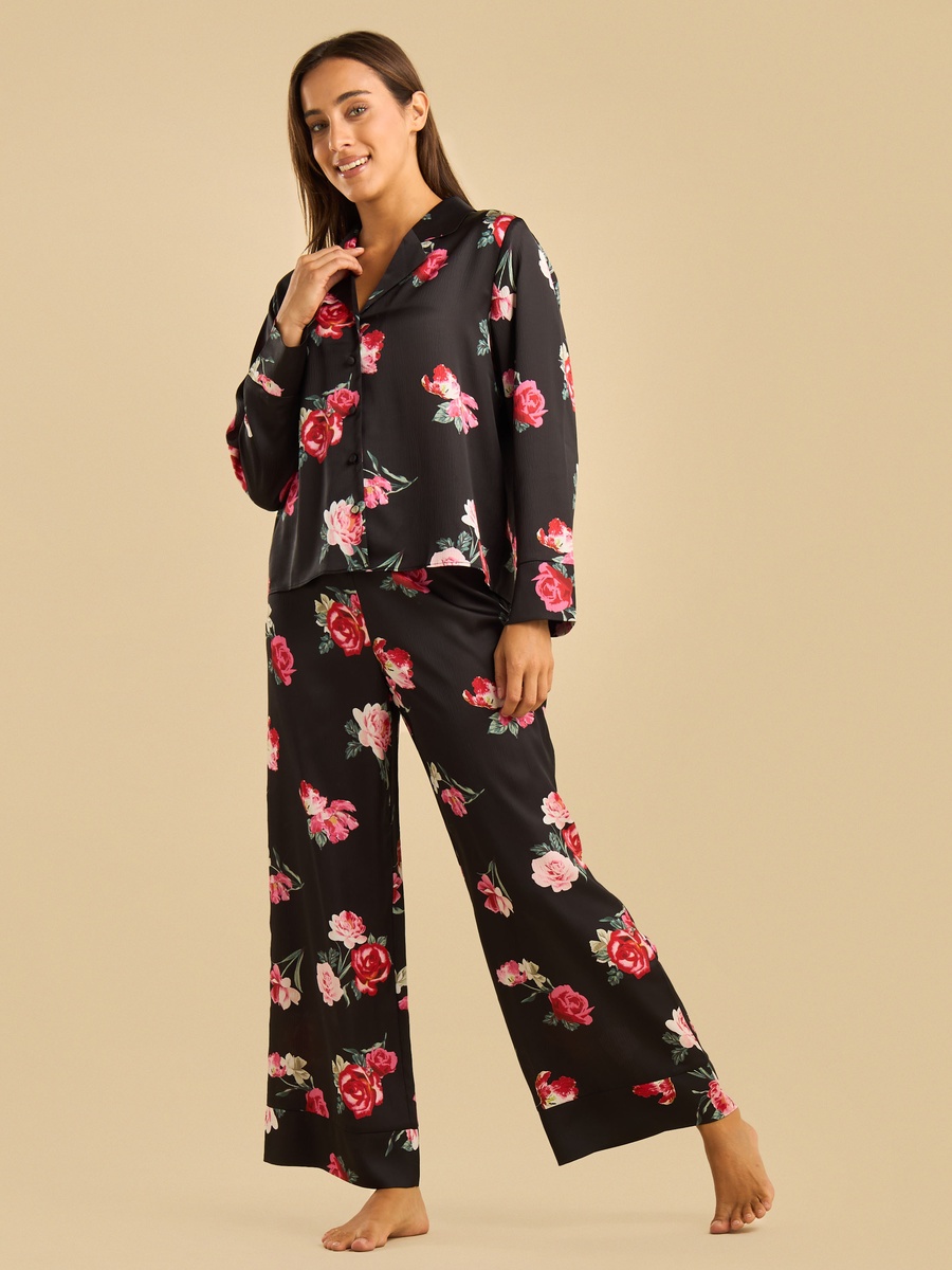 Floral Print Pyjama Set
