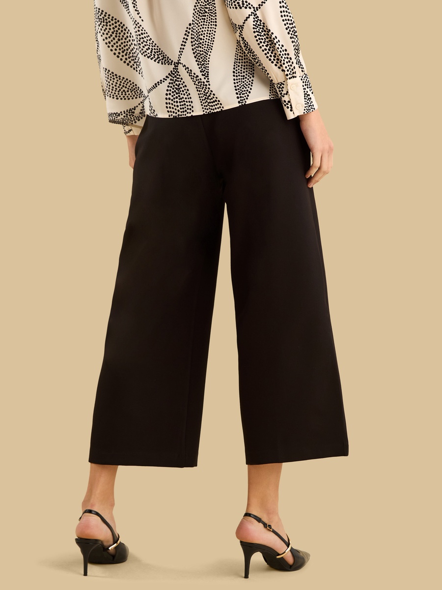 Wide Leg Culottes with Belt