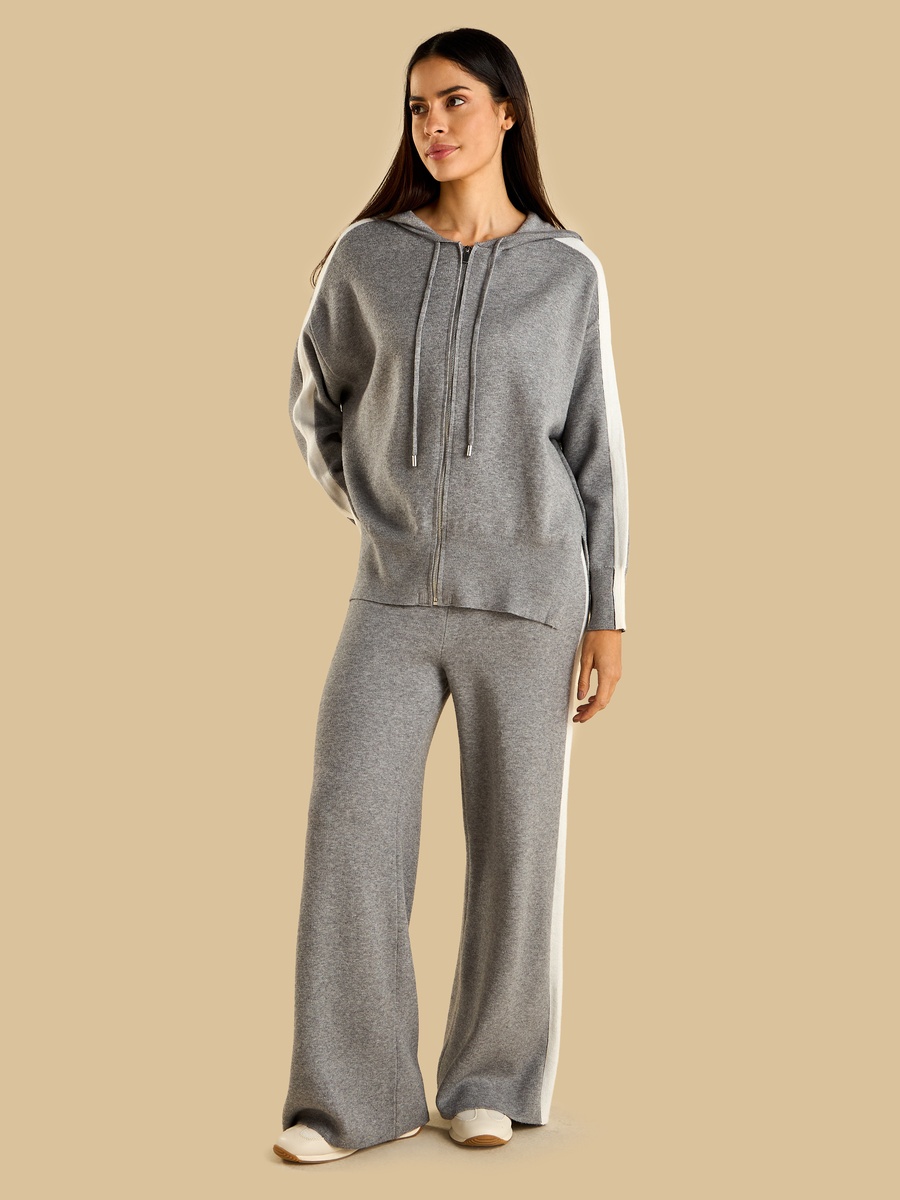 Panelled Wide Leg Pants