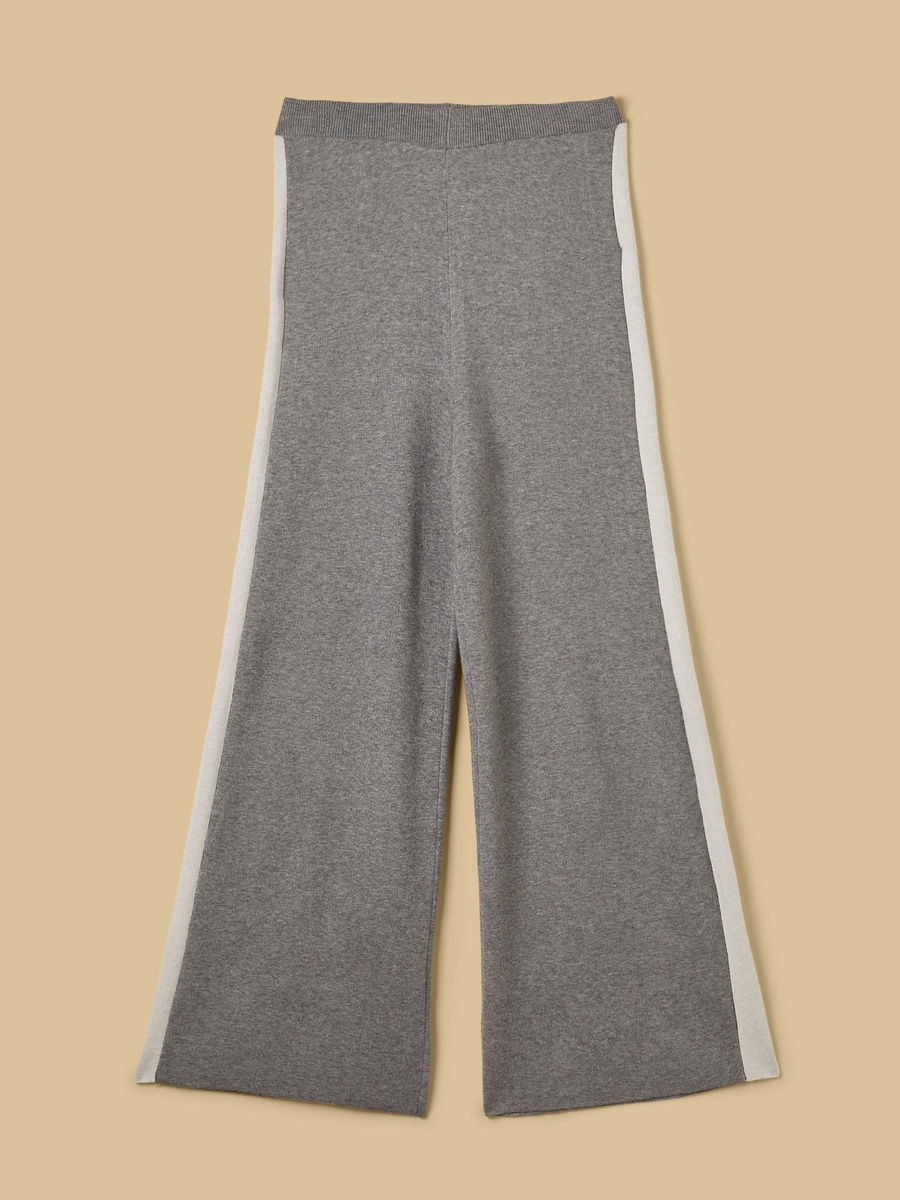 Panelled Wide Leg Pants