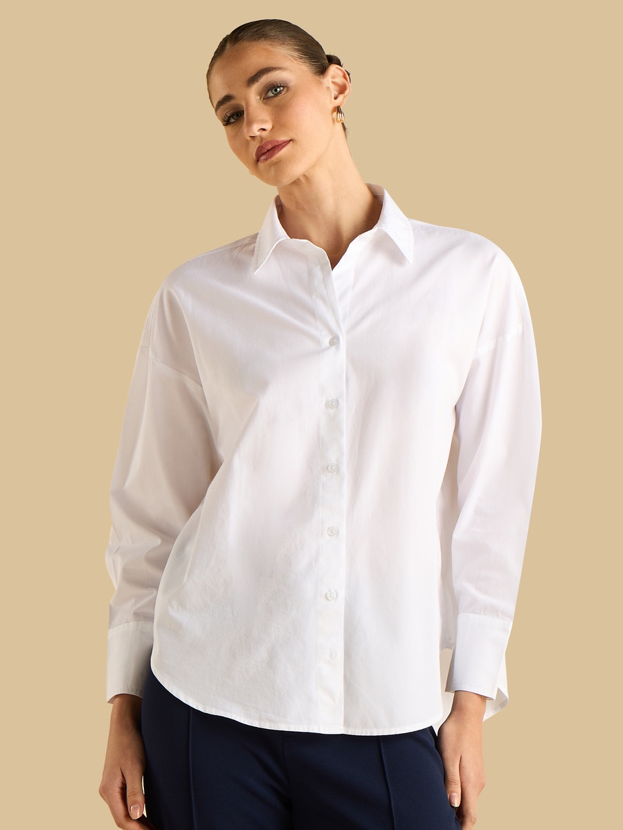 Oversized Poplin Shirt