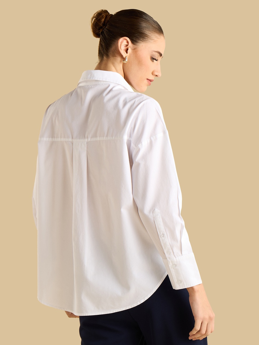 Oversized Poplin Shirt