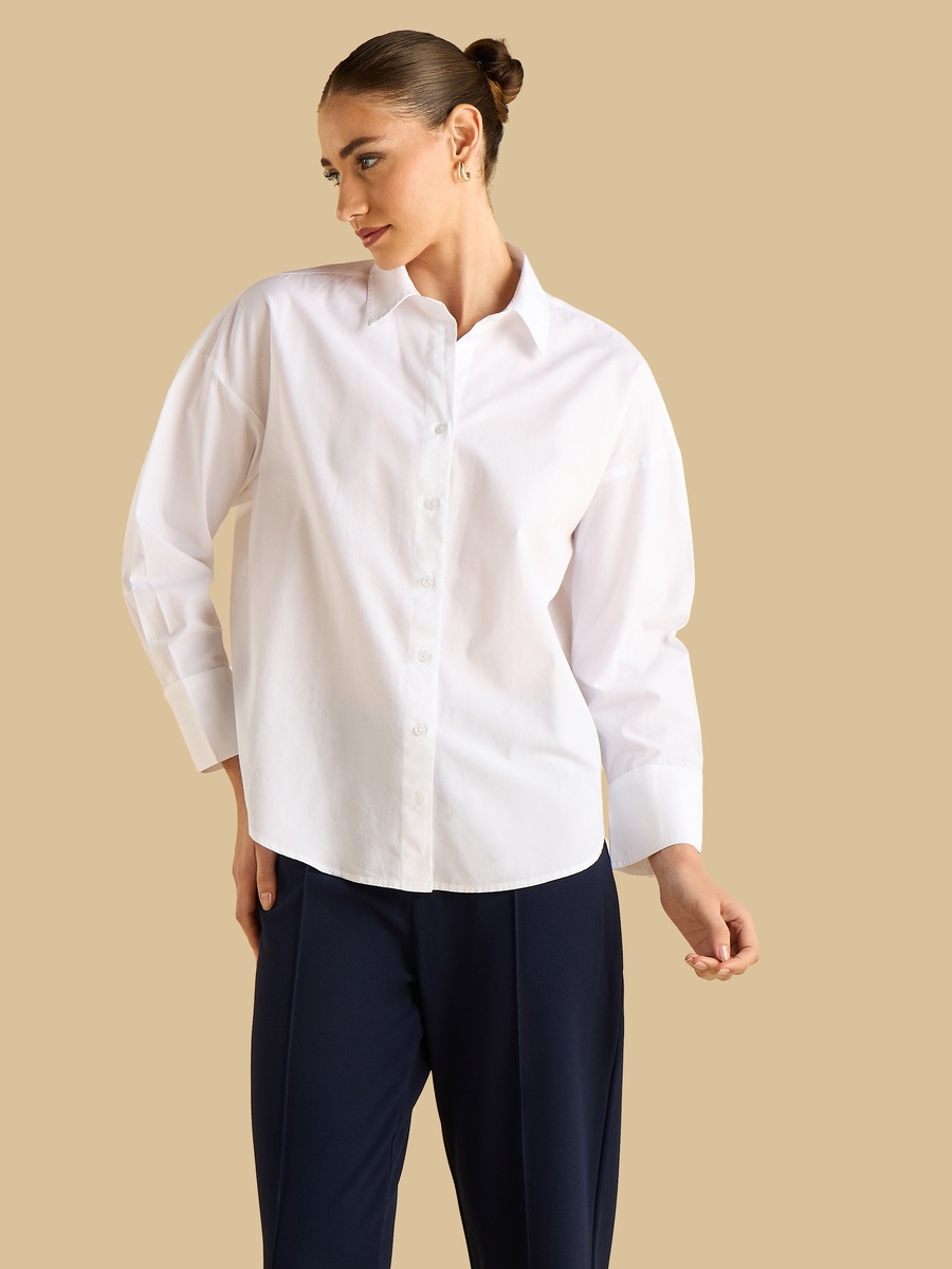 Oversized Poplin Shirt