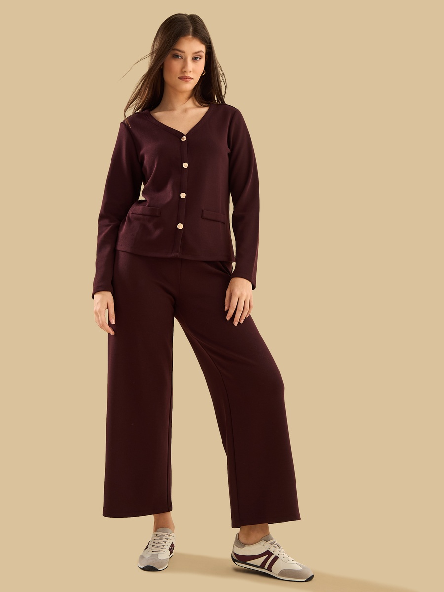 V Neck Shirt with Welt Pocket