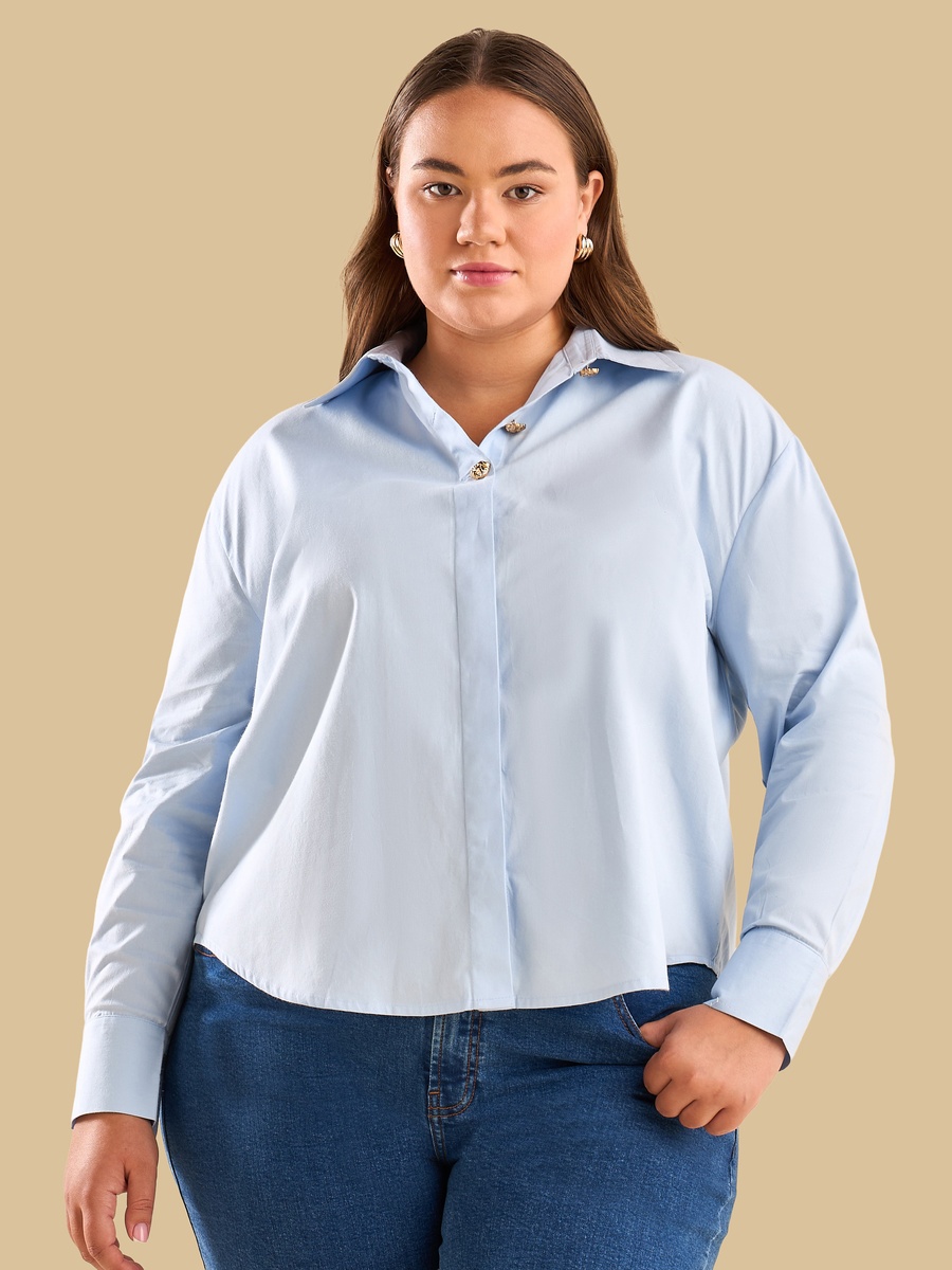 Oversized Poplin Shirt