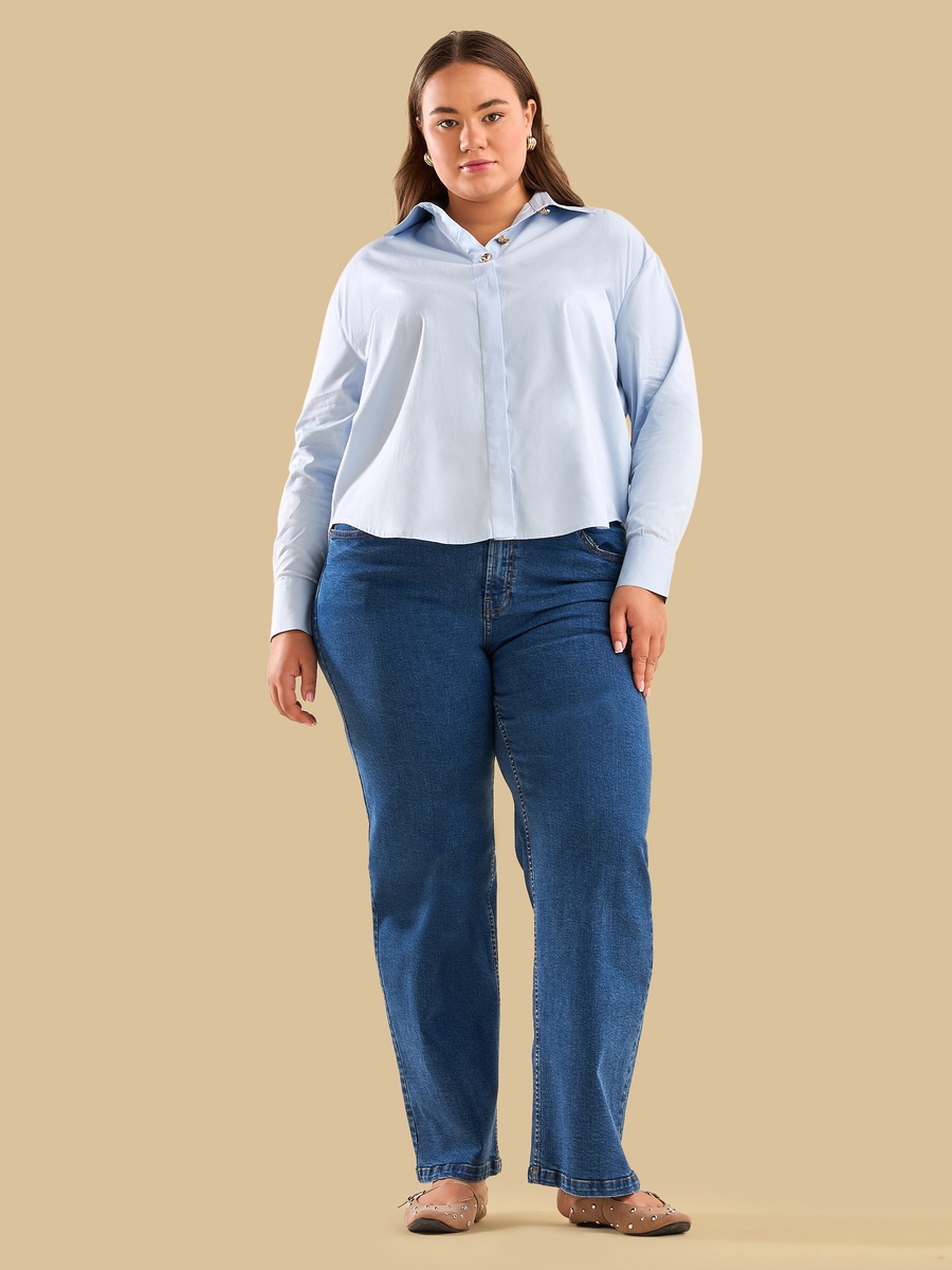Oversized Poplin Shirt