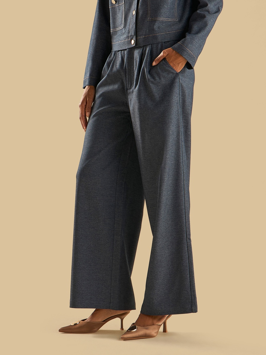 Wide Leg Pants with Pockets
