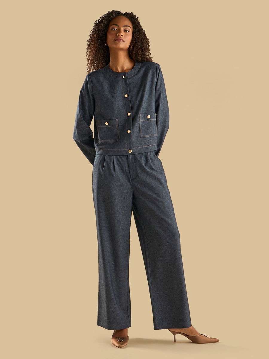 Wide Leg Pants with Pockets