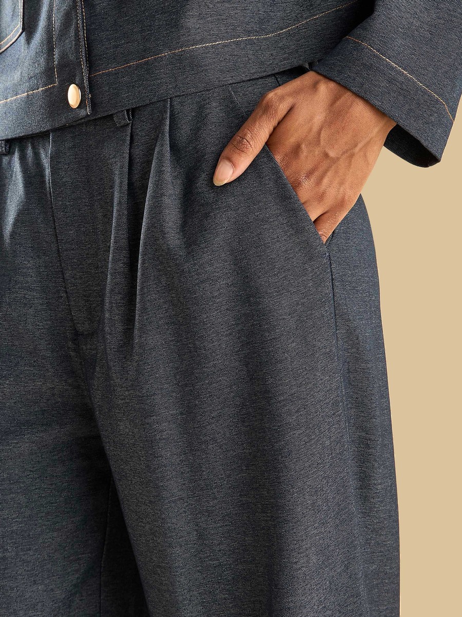 Wide Leg Pants with Pockets