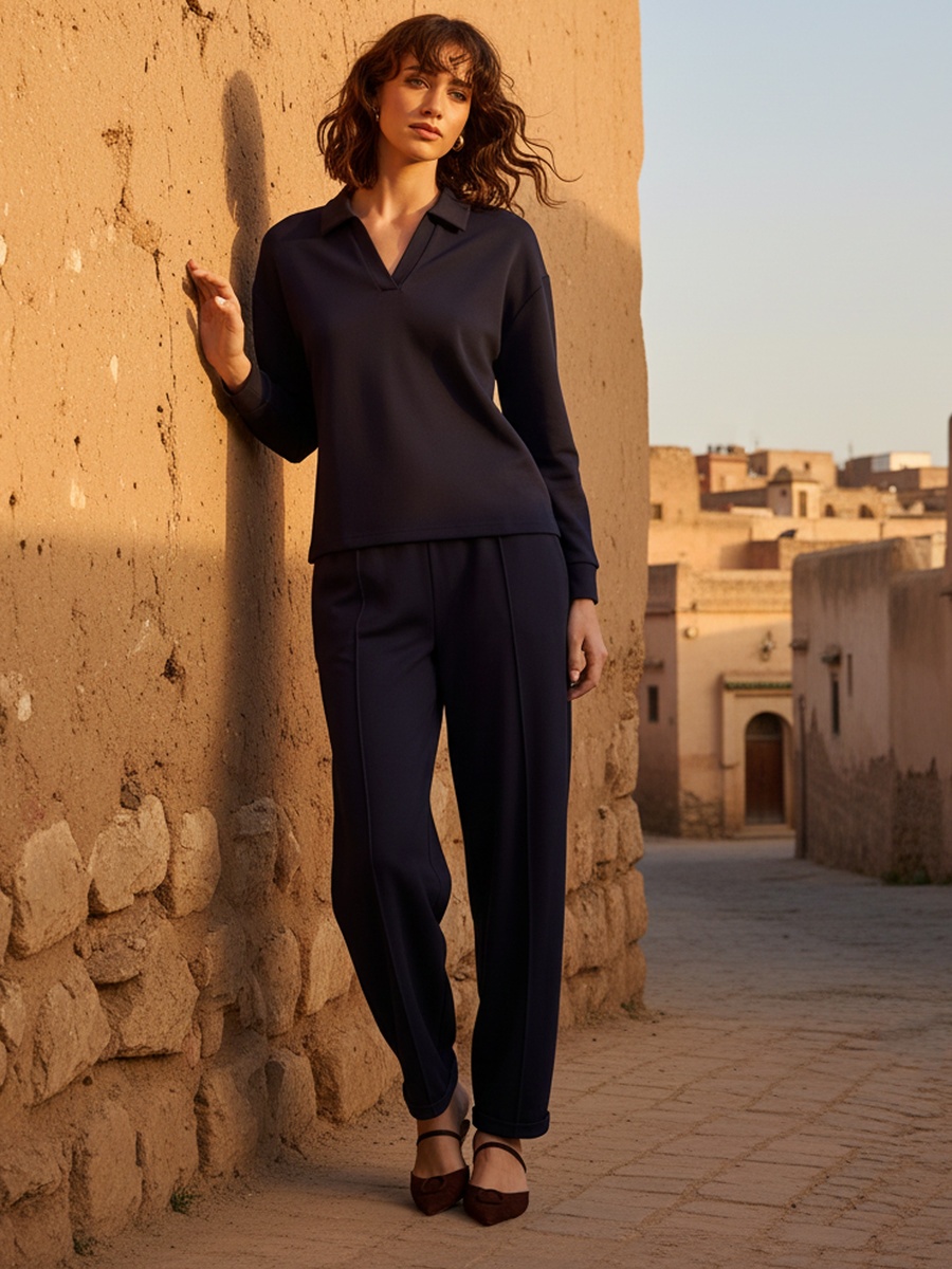 Modal Tapered Fit Pants