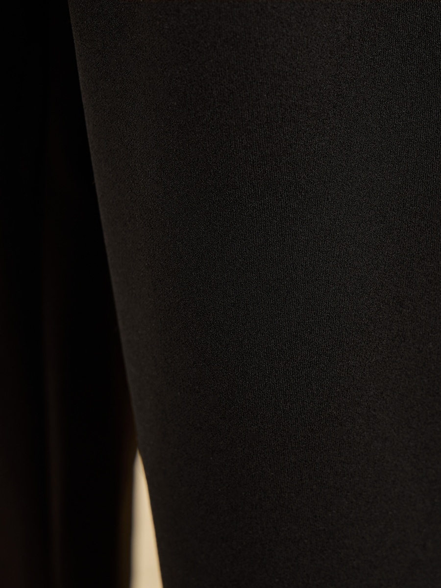 Buckle Detail Wide Leg Pants
