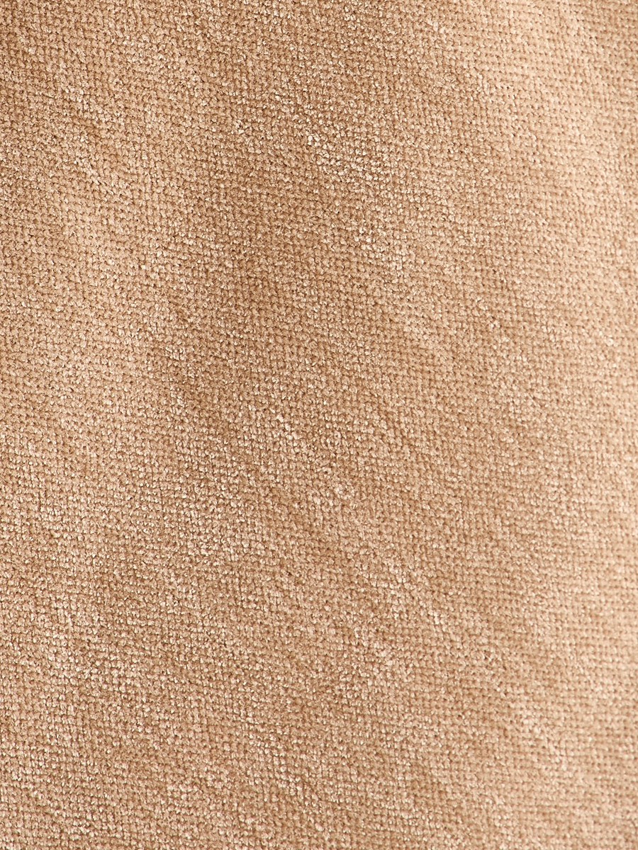 Textured Velour Midi Skirt